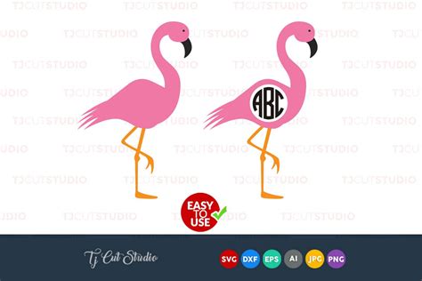 Flamingo Svg Pink Flamingo Svg Files For Silhouette Cameo Or Cricut