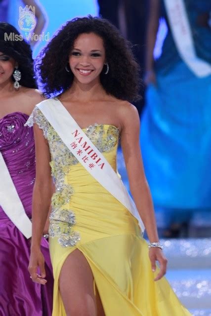 Matagi Mag Beauty Pageants Odile Gertze Miss World Namibia