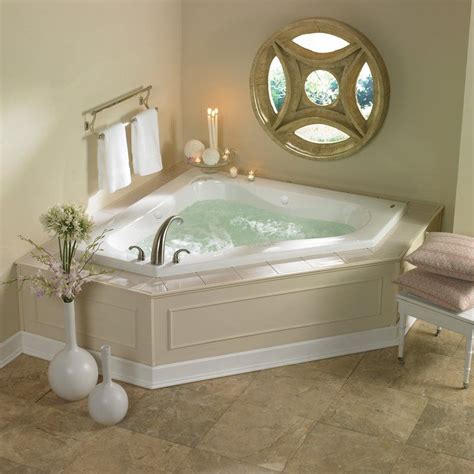 Corner bathtub with led lights for modern bathroom design. 20 Beautiful and Relaxing whirlpool tub designs | Corner ...