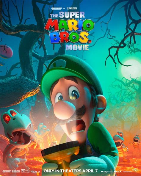 Luigi Poster The Super Mario Bros Movie 2023 Film Know Your Meme