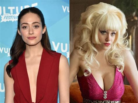 Emmy Rossum Wore 3 Pound Fake Breasts That Gave Her Blisters In Order To Pull Off Her Role In