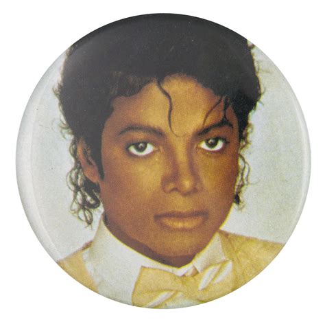 Michael Jackson Photograph Busy Beaver Button Museum