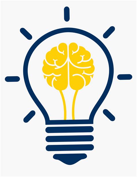 Transparent Education Icon Png Brain Light Bulb Clip Art Png