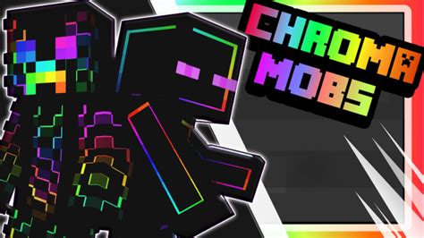 Chroma Mobs By Pixelationz Studios Minecraft Skin Pack Minecraft