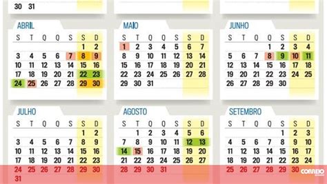 Feriados E Pontes 2023 Infográficos Correio Da Manhã