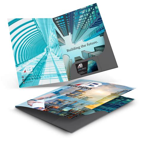 A4 Presentation Folder With Spine Great Creates