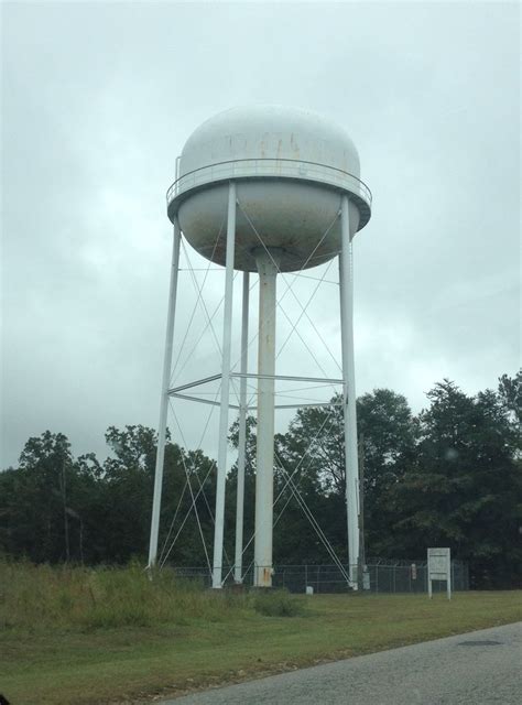 Water Tower On Co Rd 42 In Jemison Alabama Water Tower Water Alabama