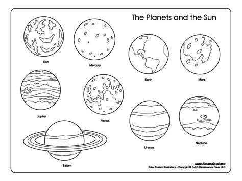 In case you don\'t find what you are. Solar System Coloring Pages Pdf at GetColorings.com | Free ...
