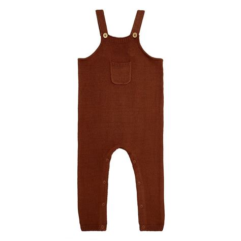 Rust Knit Overalls Kids Overalls Knitting For Kids Clothes