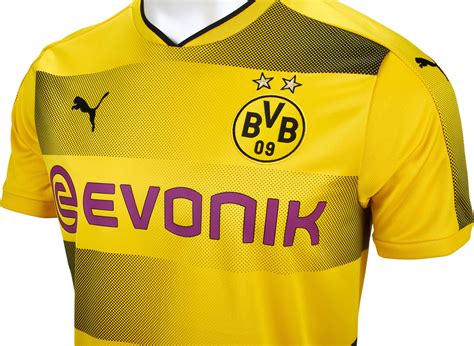 Customize jersey borussia dortmund 2020/21 with your name and number. 2017/18 Puma Borussia Dortmund Home Jersey - SoccerPro.com