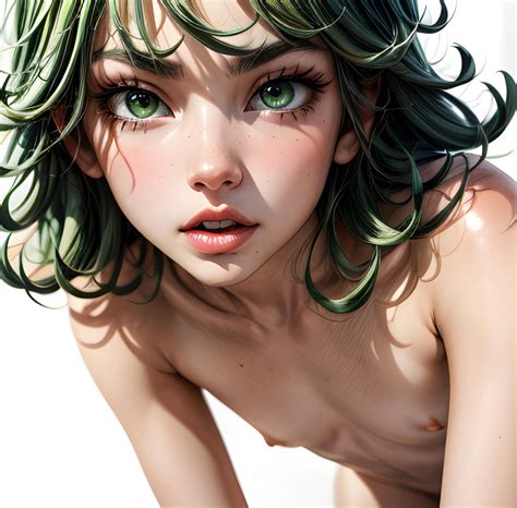 Rule 34 1girls Ai Generated Anime Anime Style Female Female Only Flat Chest Flat Chested Green