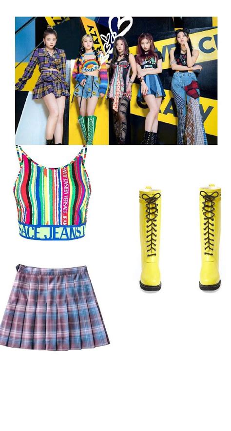 Itzy 6th Member Inspired Outfit Loco Mv Vibe Clothes Kpop
