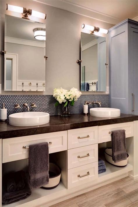 Double Sink Bathroom Decorating Ideas Home Improvement Archives