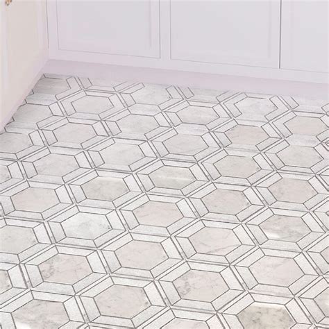 Cosmos Hex Marble Mosaic Tile Online Tile Store With Free Shipping On