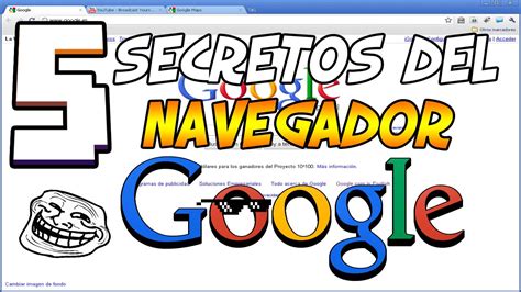 LOS 5 SECRETOS DE GOOGLE O YouTube