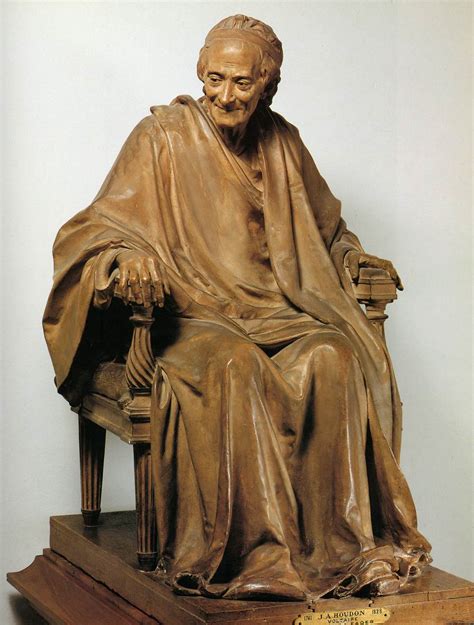 Voltaire Seated By Houdon Jean Antoine