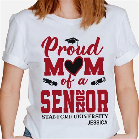 Proud Mom Of 2023 Senior Shirt — Geckocustom