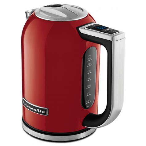 The largest kettles on offer in this section are. KitchenAid Artisan Electric Kettle Empire Red 1.7L For NZ ...