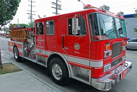 Lafd Seagrave Pumper Of The Los Angeles Fire Dept In West Flickr