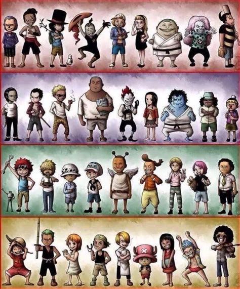 One Piece Characters As Children One Piece Personnage One Pièce