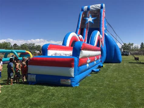Tobogán Inflable Con Piscina Tamaño Adulto Inflables De Colombia