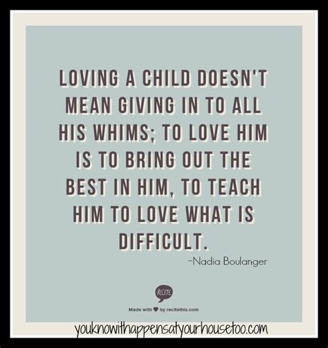 Tough Love Quotes For Parents Quotesgram