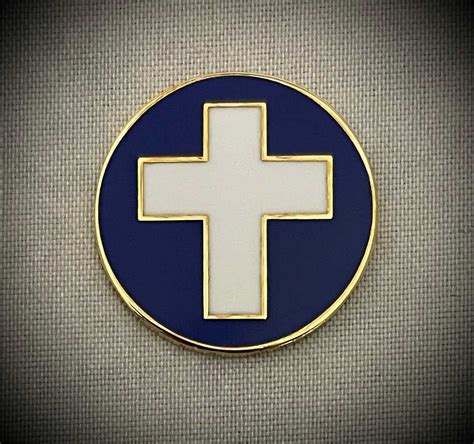 Chaplain Cross 075 Lapel Pin Chaplain Badge