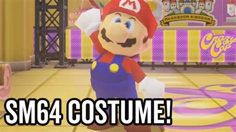 Super Mario Odyssey Super Mario 64 Costume Youtube