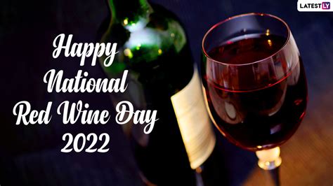Festivals And Events News Red Wine Day 2022 Wishes And Greetings To Share