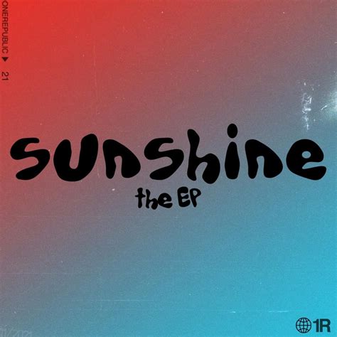 Onerepublic Sunshine The Ep Lyrics And Tracklist Genius