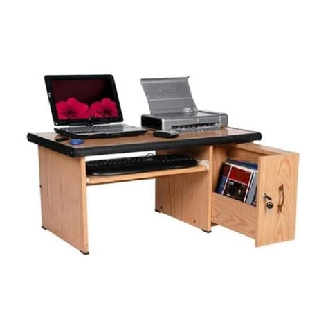 Tambahkanlah meja kayu mungil di bawahnya untuk printer. Meja Gaming Lesehan Modern Minimalis