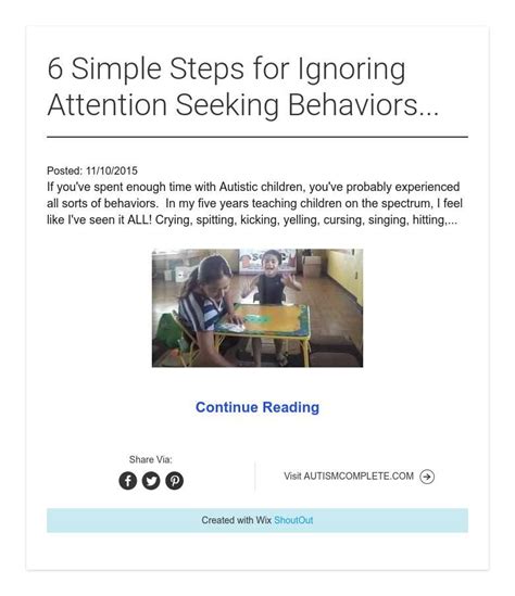 Examples Of Attention Seeking Behaviors