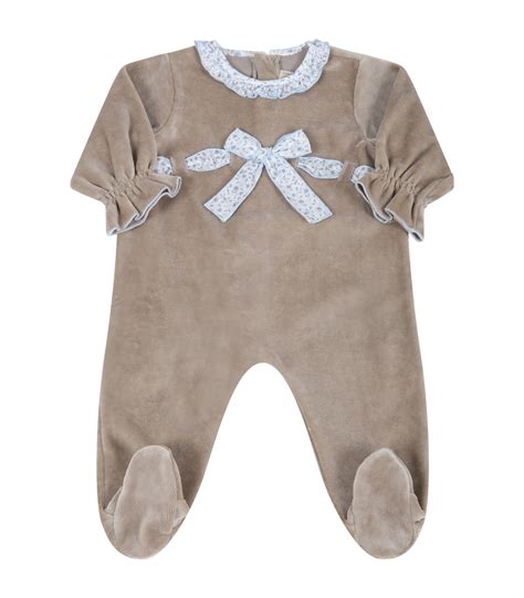 La Stupenderia Grenouillère Beige Pour Bébé Fille Coccolebimbi