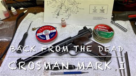 Another One Back From The Dead Crosman Mark 1 Co2 22 Pistol Youtube