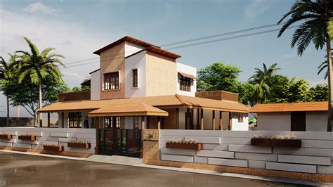 Individual House Architecture Design Raaj Residence Dlea