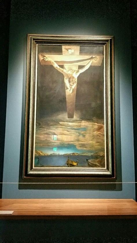 Cuadro Original Cristo De San Juan De La Cruzde Salvador Dalí En El
