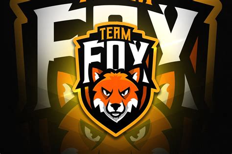 Team Fox Mascot And Esport Logo Mascot Basketball Logo Design Logo
