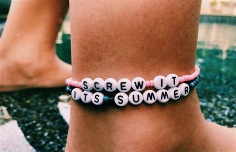 Happiness ♕ 𝙽 𝙴 𝙻 𝙻 𝚈 Summer Bracelets Summer Aesthetic Summer Girls