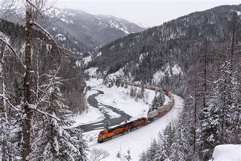 Freeze Your Feed With These 10 Winter Trains Bnsf Rail Talk