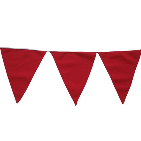 Bunting Red 10m