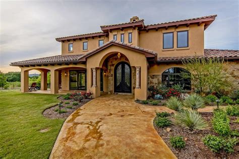 Summary of common residential architectural styles & themes. Mediterranean Style Home Designs | ArchitectureIn