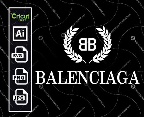 Mirko borsche worked on a collaboration together with gian gisiger in the framework of the design of the new balenciaga logotype. Balenciaga Inspired printable graphic art logo icon plus ...