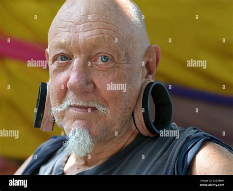 Stretched Earlobes Hi Res Stock Photography And Images Alamy
