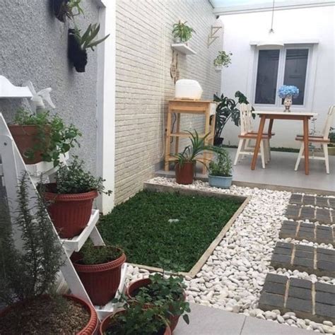 desain halaman belakang rumah sempit  inspirasi desain taman kecil