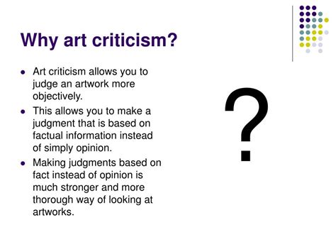 Ppt Art Criticism Powerpoint Presentation Free Download Id6176880