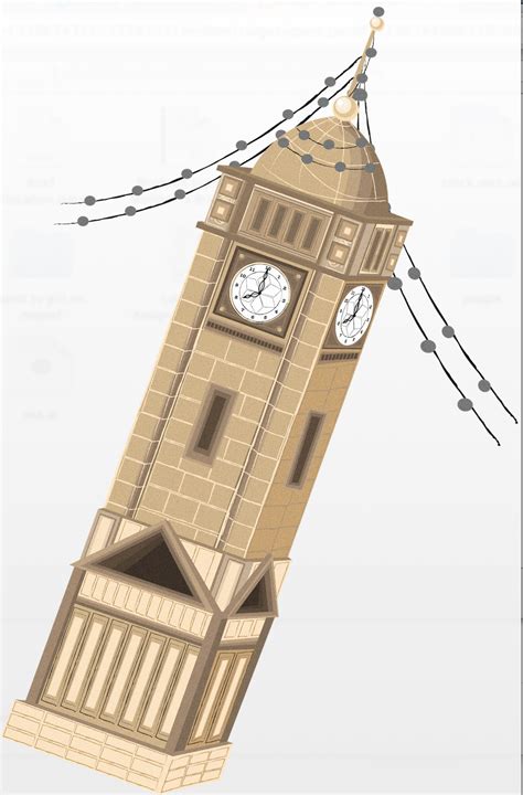 Jessica Hislops Digital Media Foundation Blog Illustration Clock Tower