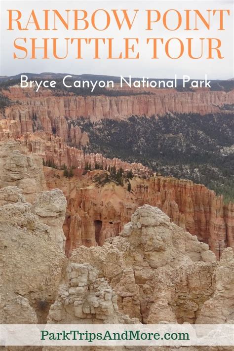 Rainbow Point Shuttle Tour At Bryce Canyon National Park Park Trips