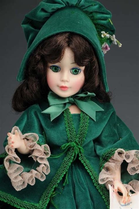 Madame Alexander Scarlett O Hara Doll Green Curtain Dress I Have Her She S The Cissy Doll