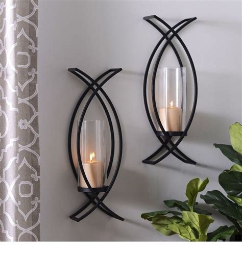 42 Awesome Metal Wall Decor Ideas For Your Living Room Wall Sconces
