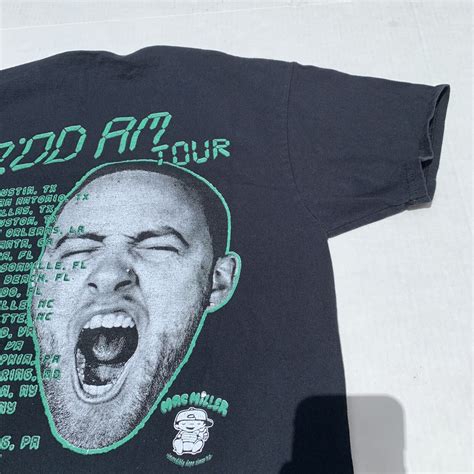 Rare Mac Miller Good Am Tour Shirt Size Medium Gem